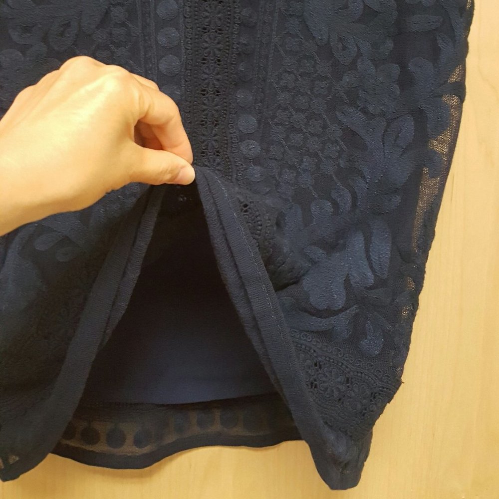 Lauren Ralph Lauren Lace Top Blouse NWT size L - Picture 9 of 11